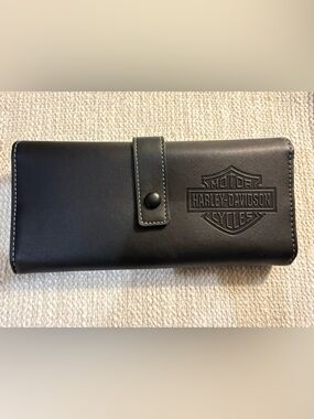 Harley Davidson tech trifold wallet